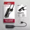 Axagon ADE-AR USB-A 3.2 Gen 1 - Gigabit Ethernet-adapter, Realtek 8153