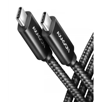 USB-kabel Axagon BUCM4X-CM10AB USB4 Gen 3x2 1m zwart