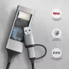 Axagon ADE-TXCA USB-C + USB-A 3.2 Gen 1 - Gigabit Ethernet-adapter, Asix AX88179