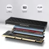 Axagon PCEM2-XS PCIe x16 - M.2 NVMe M-Key-adapter, met passieve aluminium koelbody
