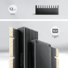 Axagon PCEM2-XS PCIe x16 - M.2 NVMe M-Key-adapter, met passieve aluminium koelbody