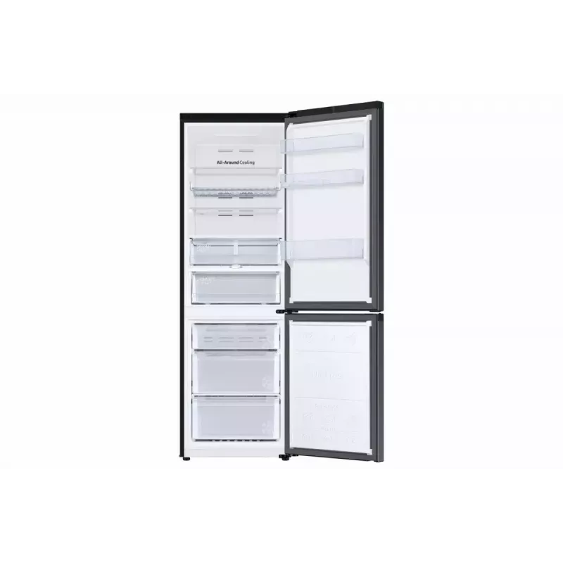 Koel-vriescombinatie Samsung RB34C675EBN 350L, energie-efficiëntieklasse E