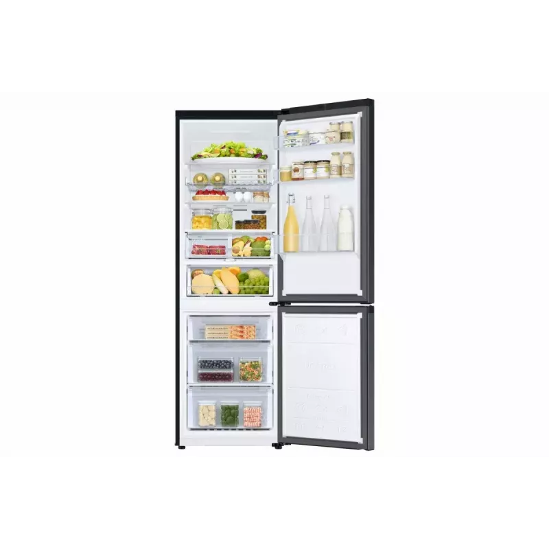 Koel-vriescombinatie Samsung RB34C675EBN 350L, energie-efficiëntieklasse E
