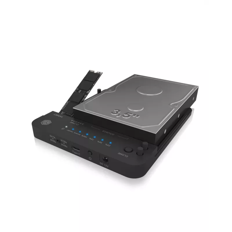 ICY BOX IB-2913MCL-C31 USB 3.2 Gen 2 (3.1 Gen 2) Type-C zwart