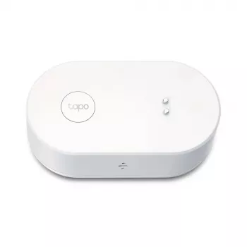 Waterleksensor TP-Link Tapo T300 Wi‑Fi, verstelbaar alarm 90 dB, IP67, batterij (2×AAA), hub vereist