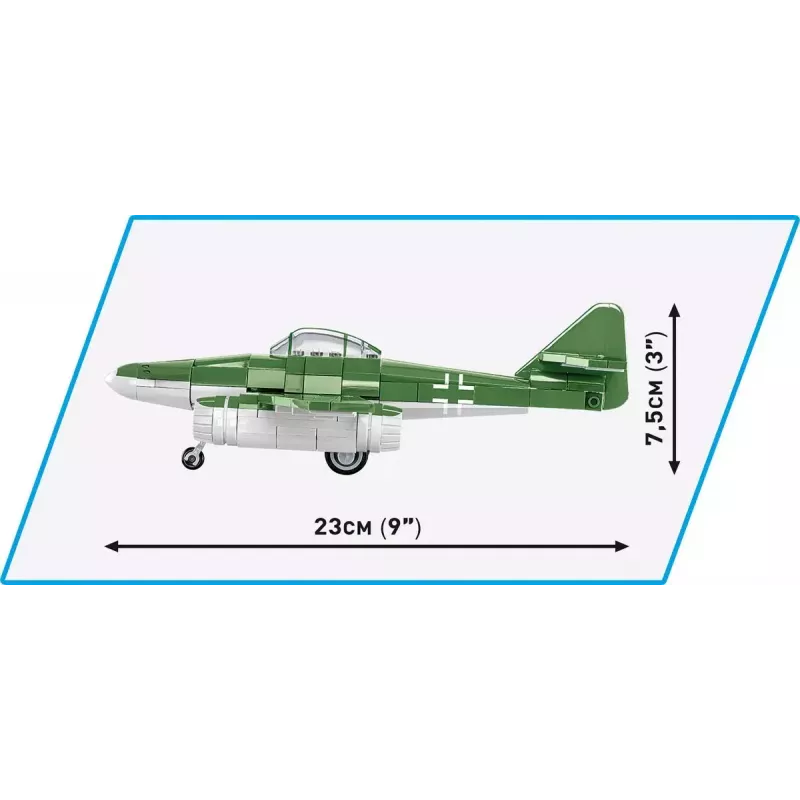 Constructiespeelgoed Cobi Messerschmitt Me 262 modelbouwpakket 500 onderdelen