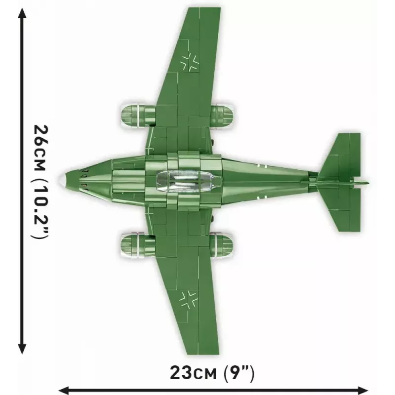 Constructiespeelgoed Cobi Messerschmitt Me 262 modelbouwpakket 500 onderdelen