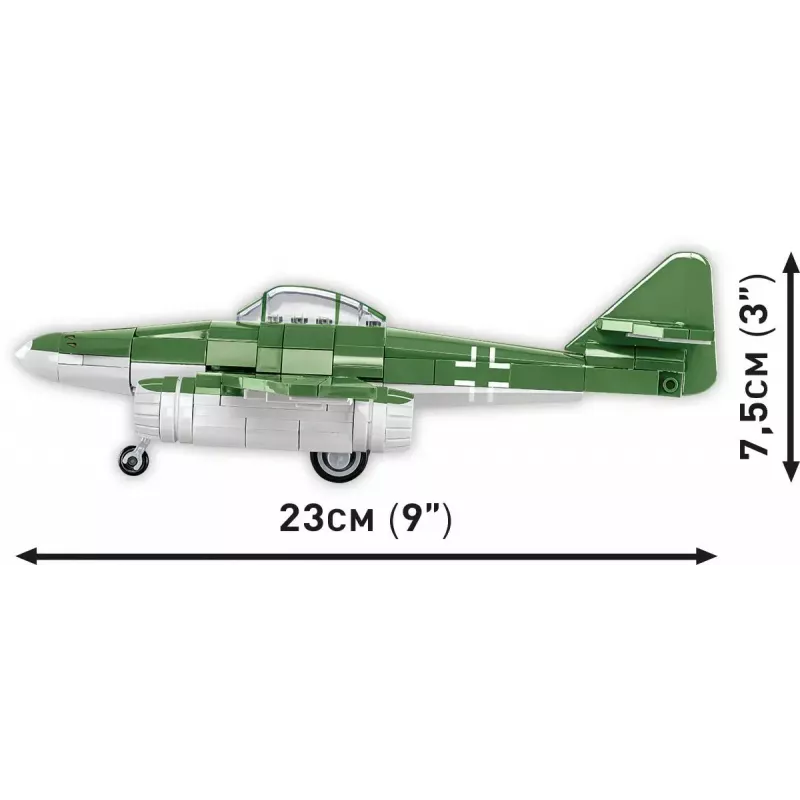 Constructiespeelgoed Cobi Messerschmitt Me 262 modelbouwpakket 500 onderdelen