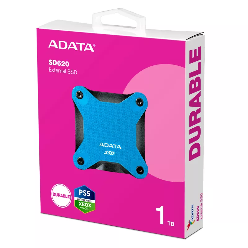 ADATA SD620 1 TB Micro-USB B 3.2 Gen 2 (3.1 Gen 2) blauw