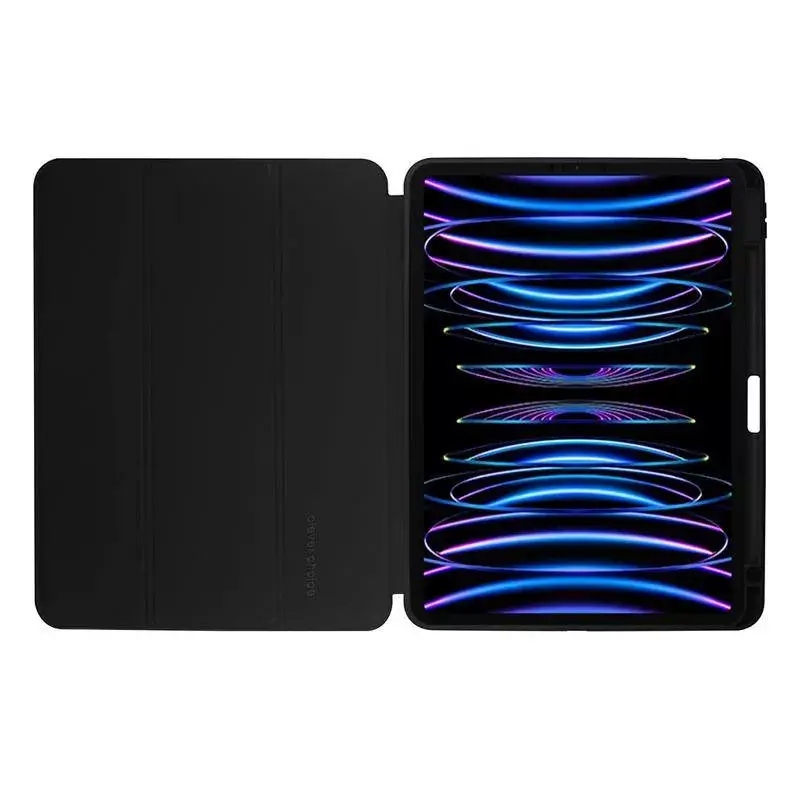 Folio Case Crong CRG-PRF-IPD11-BLK voor iPad Pro 11 2022 2021