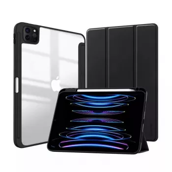 Folio Case Crong CRG-PRF-IPD11-BLK voor iPad Pro 11 2022 2021