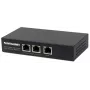 Intellinet 2-poorts Gigabit High-Power PoE+ extender repeater, IEEE 802.3at/af Power over Ethernet (PoE+/PoE), metaal