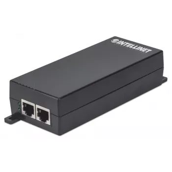 Intellinet Gigabit High-Power PoE+ injector, 1 x 30 W poort, IEEE 802.3at/af-conform, kunststof behuizing