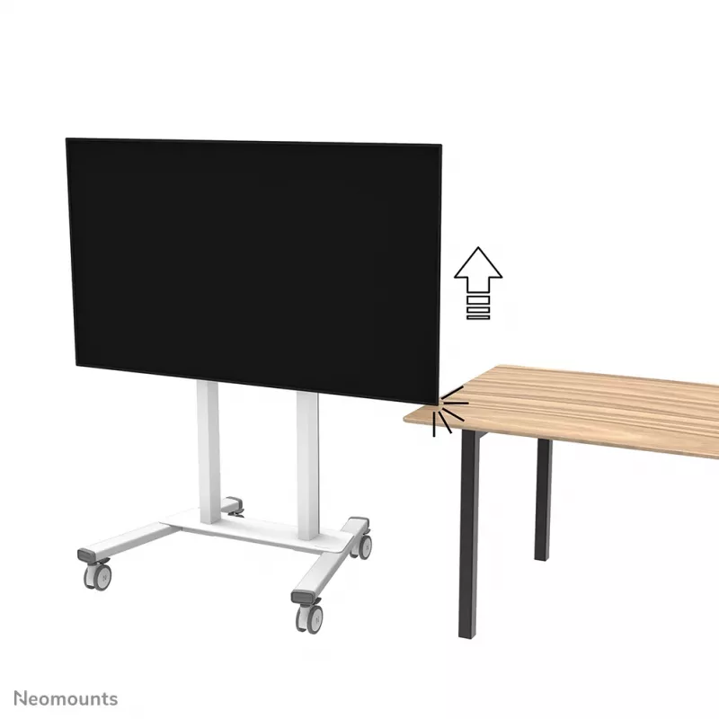 Neomounts FL55-875WH1 TV-wagen 55-100 inch - gemotoriseerd - TÜV