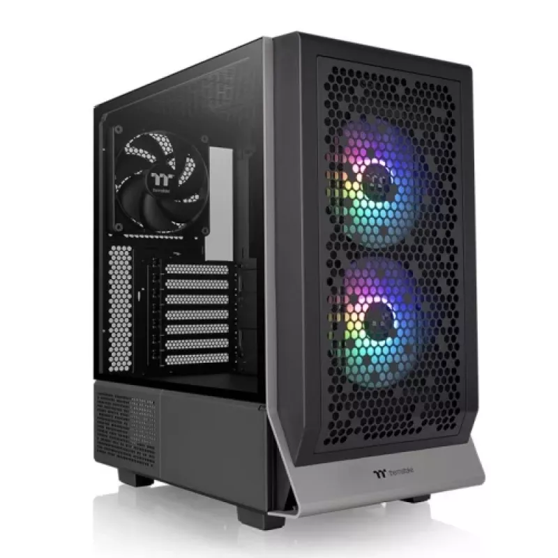 THERMALTAKE Ceres 300 TG ARGB Mid Tower behuizing – zwart