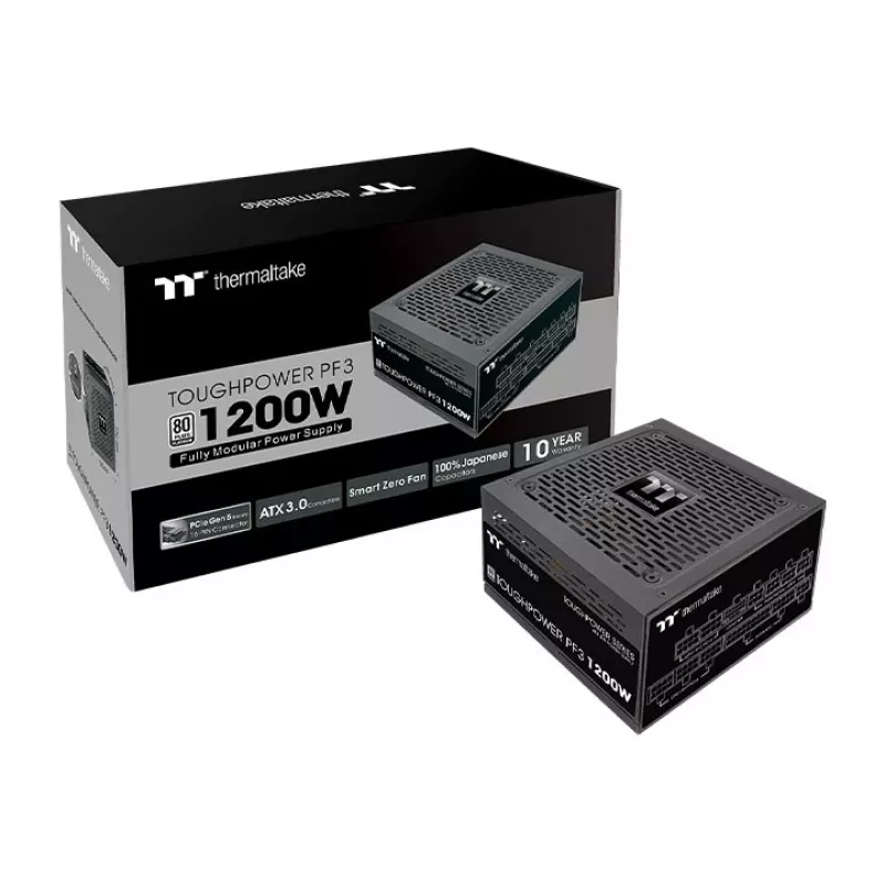 THERMALTAKE voeding – Toughpower PF3 1200W Platinum – TT Premium Edition