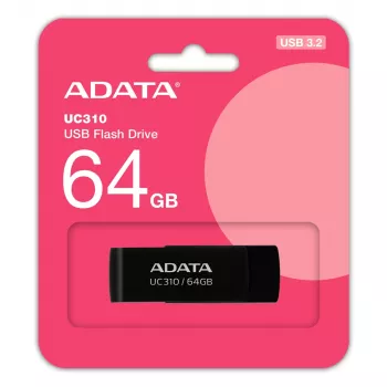 ADATA UC310 USB-stick 64 GB USB Type-A 3.2 Gen 1 (3.1 Gen 1) zwart