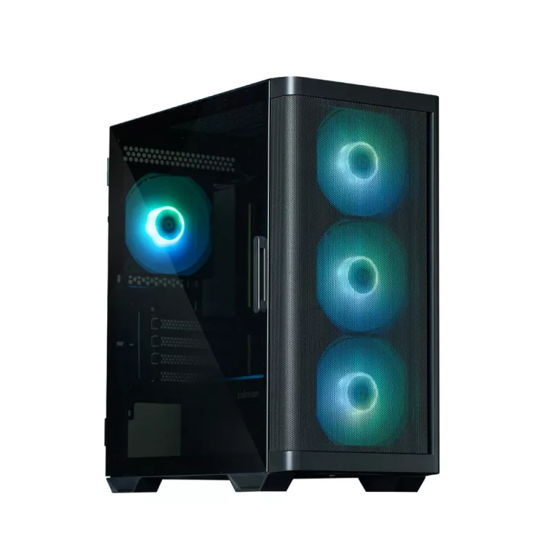Zalman M4 zwart mini tower