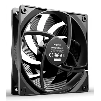 be quiet! Pure Wings 3 120mm PWM High-Speed behuizingsventilator 12 cm zwart 1 stuks