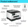 HP OfficeJet Pro 9132e draadloze all-in-one kleurenprinter, Instant Ink; dubbelzijdig printen