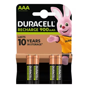 Duracell StayCharged AAA (4 stuks) oplaadbare batterij nikkel-metaalhydride (NiMH)