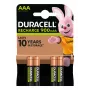 Duracell StayCharged AAA (4 stuks) oplaadbare batterij nikkel-metaalhydride (NiMH)