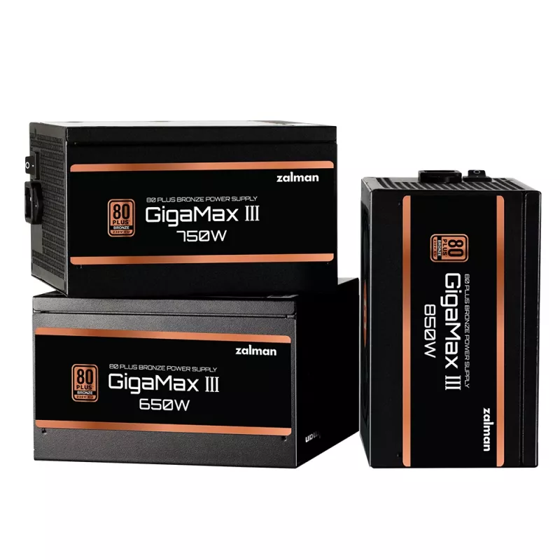 Zalman GigaMax III voeding 850 W ATX zwart