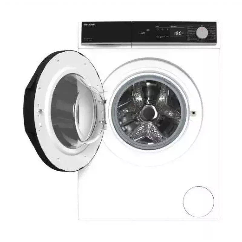 Wasmachine Sharp ES-NFA910BW1NA-PL, frontlader, 9 kg, energie-efficiëntieklasse A