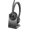 HP Poly Voyager 4320 UC stereo USB-A headset +BT700 USB-A adapter +laadstation