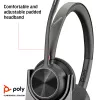 HP Poly Voyager 4320 UC stereo USB-A headset +BT700 USB-A adapter +laadstation