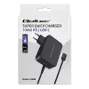 Oplader Qoltec 52388 Indoor Fast Charging 20V 5A zwart