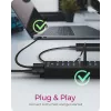 ICY BOX 17-poorts hub met USB 3.2 Gen 1 Type-A interface, USB 3.2 Gen 1 (3.1 Gen 1) Type-A, USB 3.2 Gen 1 (3.1 Gen 1) Type-A, USB Type-B, 5000 Mbit/s, zwart, China, DC