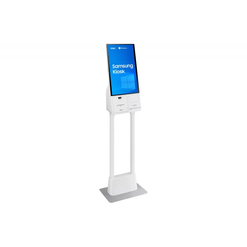 Samsung KM24C-3 LH24KMC3BGCXEN kiosk, 61 cm (24 inch) Full HD 1920x1080 mat touchscreen, 250 cd/m², Intel Core i3, 256 GB flash, Windows 10 IoT Enterprise, 16/7