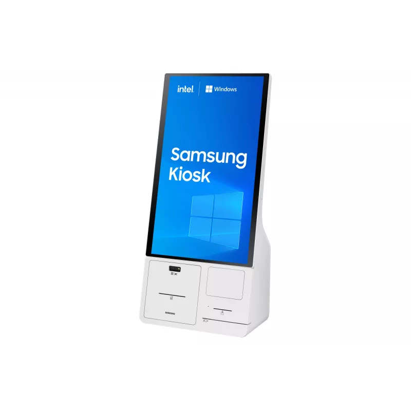 Samsung KM24C-3 LH24KMC3BGCXEN kiosk, 61 cm (24 inch) Full HD 1920x1080 mat touchscreen, 250 cd/m², Intel Core i3, 256 GB flash, Windows 10 IoT Enterprise, 16/7