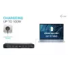 i-tec USB-C Triple Display Docking Station Gen 2 Power Delivery 100W bedraad 3.2