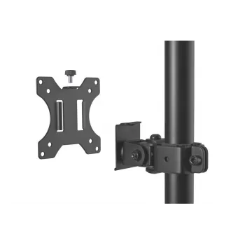 DIGITUS monitorhouder verticaal 17–32 inch, max. 8 kg per monitor, tafelklem of tafeldoorvoer