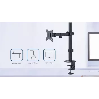 GEMBIRD bureauhouder voor één monitor, 17–32 inch
