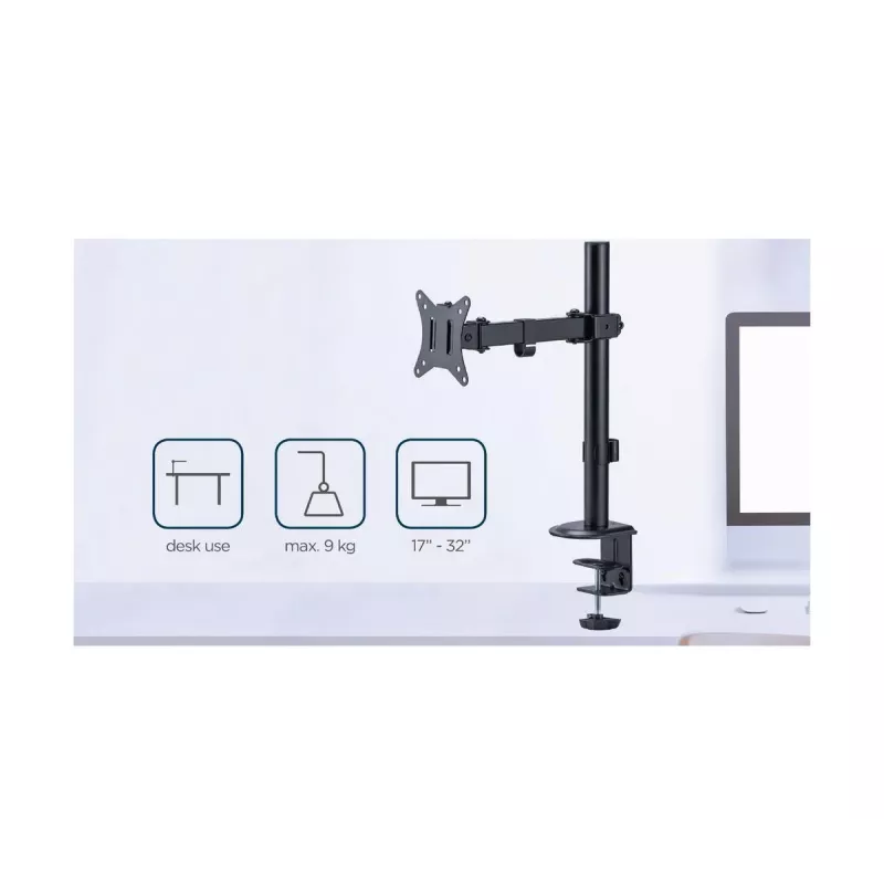 GEMBIRD bureauhouder voor één monitor, 17–32 inch