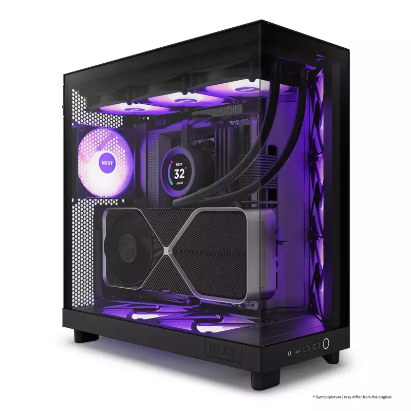 PC-behuizing NZXT H6 Air Flow midi tower zwart