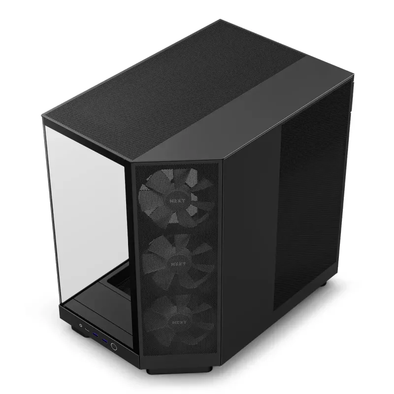 PC-behuizing NZXT H6 Air Flow midi tower zwart