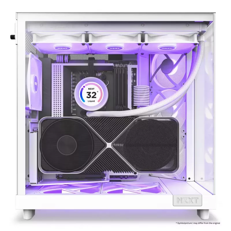 PC-behuizing NZXT H6 Air Flow midi tower wit