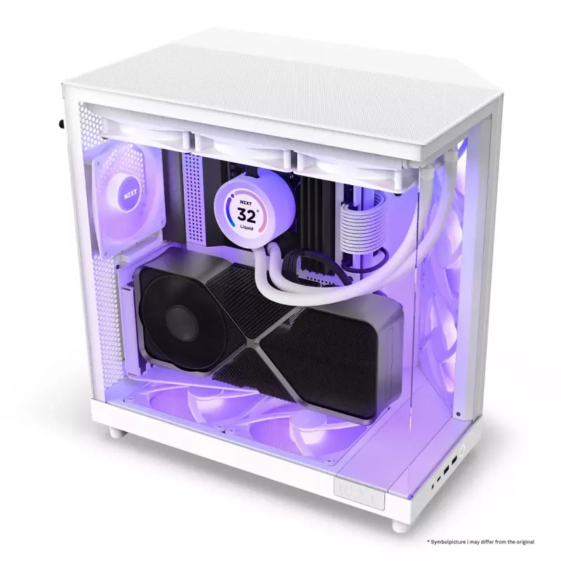 PC-behuizing NZXT H6 Air Flow midi tower wit