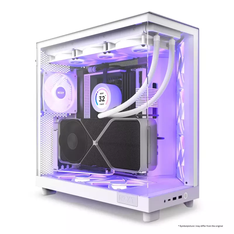 PC-behuizing NZXT H6 Air Flow midi tower wit