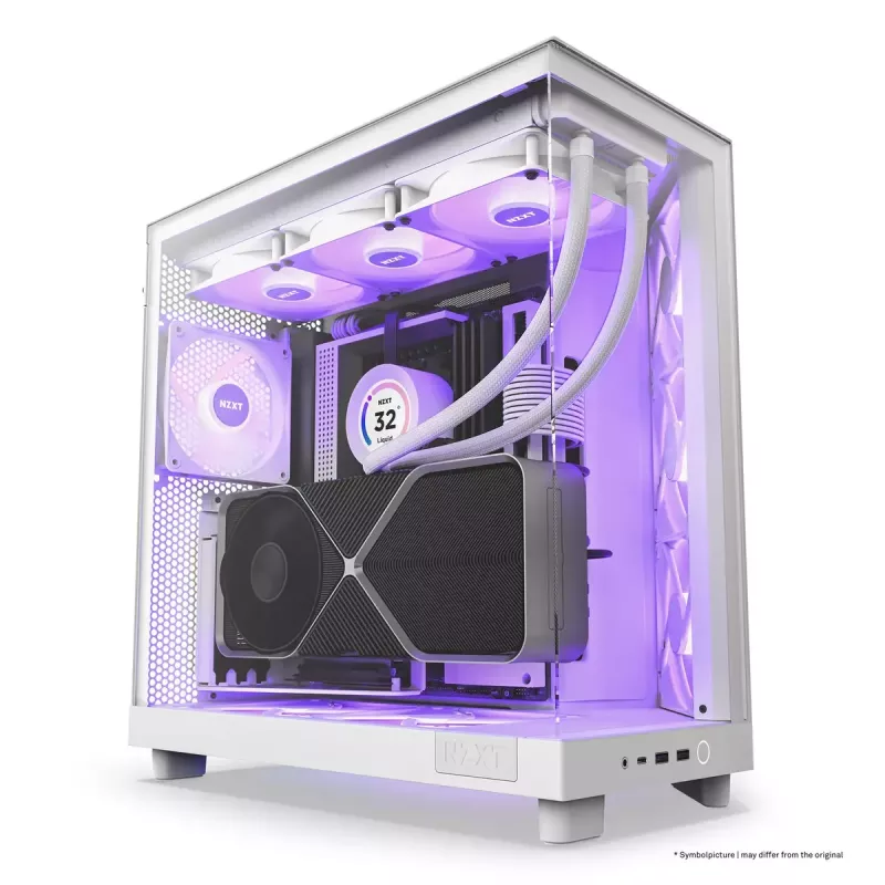 PC-behuizing NZXT H6 Air Flow midi tower wit
