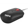 Lenovo 4Y51D20850 muis kantoor dubbelhandig USB Type-C optisch 2400 DPI