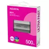 ADATA SD810 500 GB USB Type-C USB 3.2 Gen 2x2 zwart, zilver