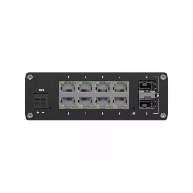 TELTONIKA TSW212 managed PoE+ Gigabit Ethernet-switch (8-poorts + 2 SFP)
