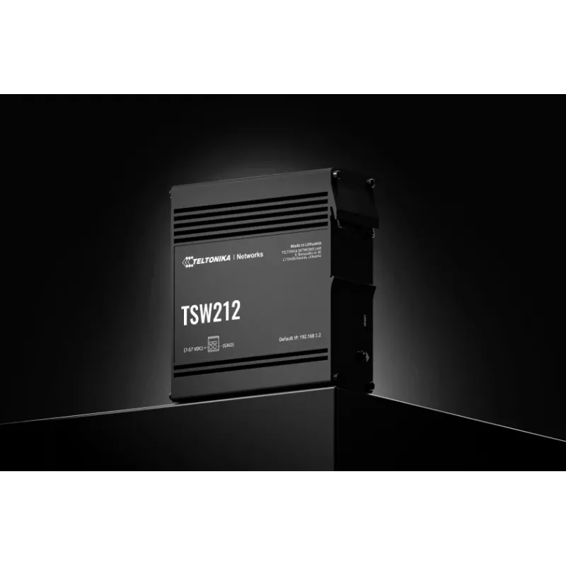 TELTONIKA TSW212 managed PoE+ Gigabit Ethernet-switch (8-poorts + 2 SFP)