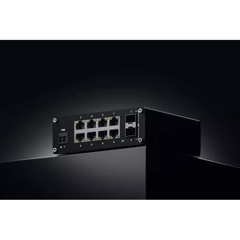 TELTONIKA TSW212 managed PoE+ Gigabit Ethernet-switch (8-poorts + 2 SFP)