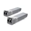 Netwerk-transceivermodule UBIQUITI UACC-OM-MM-10G-D-2, 10 Gbit/s, multimode 850 nm, LC, 2-pack